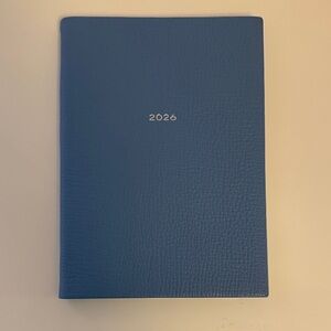 Smythson Blue Ludlow 2026 Planner / Diary